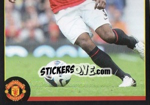 Sticker Patrice Evra - Manchester United 2012-2013 - Panini