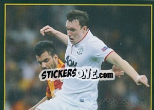 Sticker Phil Jones - Manchester United 2012-2013 - Panini