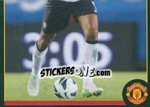 Sticker Rio Ferdinand - Manchester United 2012-2013 n. 43 - Panini