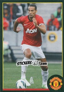 Sticker Rio Ferdinand - Manchester United 2012-2013 n. 45 - Panini