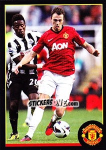 Sticker Jonny Evans - Manchester United 2012-2013 n. 49 - Panini