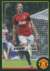 Sticker Jonny Evans - Manchester United 2012-2013 n. 50 - Panini