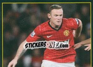 Sticker Wayne Rooney - Manchester United 2012-2013 n. 62 - Panini