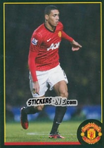 Sticker Chris Smalling - Manchester United 2012-2013 n. 74 - Panini