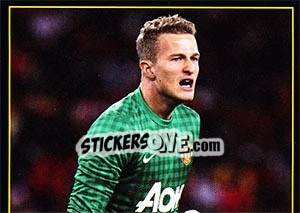 Sticker Anders Lindegaard - Manchester United 2012-2013 - Panini