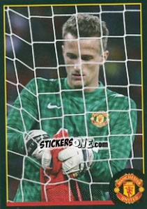 Sticker Anders Lindegaard - Manchester United 2012-2013 n. 80 - Panini