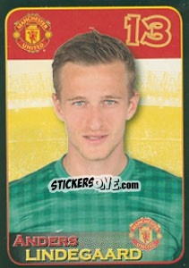 Figurina Anders Lindegaard - Manchester United 2012-2013 - Panini