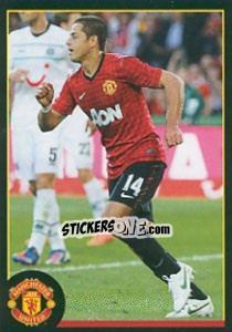 Sticker Javier Hernandez - Manchester United 2012-2013 - Panini