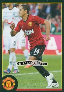 Sticker Javier Hernandez - Manchester United 2012-2013 n. 85 - Panini