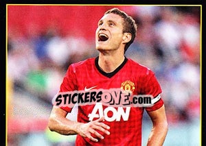 Sticker Nemanja Vidic - Manchester United 2012-2013 n. 87 - Panini
