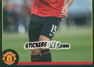 Sticker Nemanja Vidic - Manchester United 2012-2013 - Panini