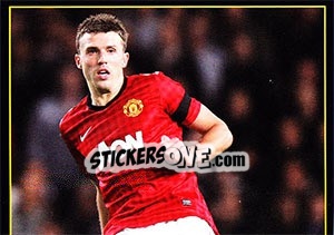 Sticker Michael Carrick - Manchester United 2012-2013 n. 92 - Panini