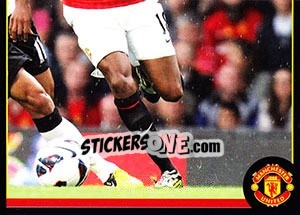 Sticker Ashley Young - Manchester United 2012-2013 n. 103 - Panini