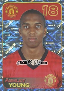 Sticker Ashley Young - Manchester United 2012-2013 n. 106 - Panini