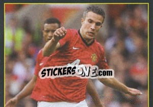 Sticker Robin van Persie - Manchester United 2012-2013 n. 112 - Panini