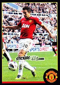 Sticker Robin van Persie - Manchester United 2012-2013 n. 114 - Panini