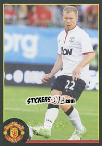 Sticker Paul Scholes - Manchester United 2012-2013 n. 119 - Panini