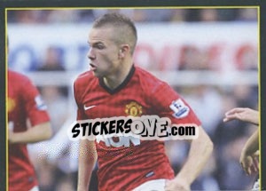 Sticker Tom Cleverley - Manchester United 2012-2013 n. 122 - Panini