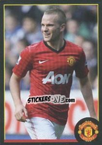 Sticker Tom Cleverley - Manchester United 2012-2013 n. 125 - Panini