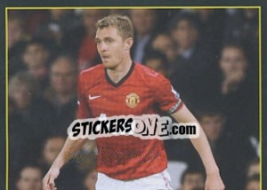 Sticker Darren Fletcher - Manchester United 2012-2013 n. 127 - Panini