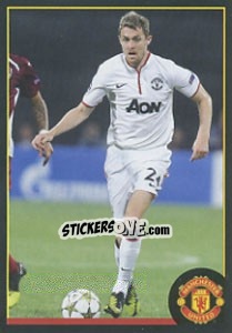 Sticker Darren Fletcher - Manchester United 2012-2013 n. 129 - Panini