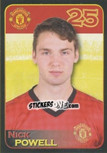 Figurina Nick Powell - Manchester United 2012-2013 - Panini