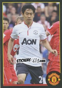 Sticker Shinji Kagawa - Manchester United 2012-2013 n. 139 - Panini