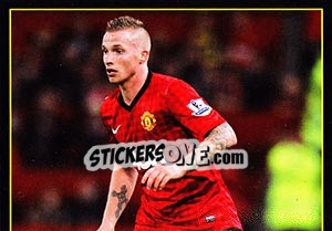 Sticker Alexander Buttner - Manchester United 2012-2013 - Panini