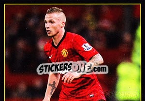 Figurina Alexander Buttner - Manchester United 2012-2013 - Panini