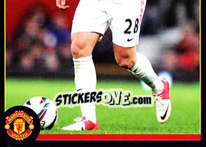 Sticker Alexander Buttner - Manchester United 2012-2013 - Panini