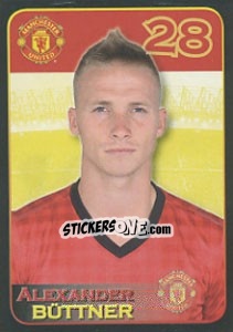 Cromo Alexander Buttner - Manchester United 2012-2013 - Panini