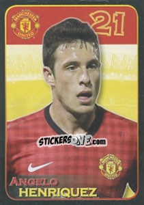 Sticker Angelo Henriquez - Manchester United 2012-2013 - Panini