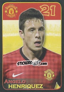 Sticker Angelo Henriquez - Manchester United 2012-2013 n. 148 - Panini