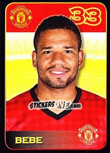 Figurina Bebe - Manchester United 2012-2013 n. 152 - Panini