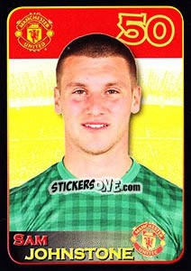 Sticker Sam Johnstone - Manchester United 2012-2013 - Panini