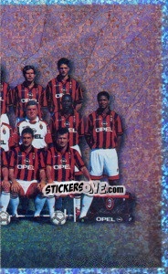 Sticker La Rosa - Tutto Milan n. 3 - Panini