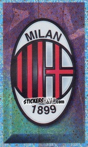 Figurina Lo Stemma - Tutto Milan - Panini