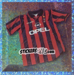 Figurina Prima Maglia - Tutto Milan - Panini