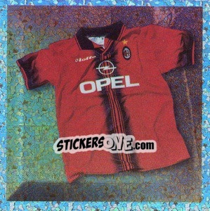 Sticker Terza Maglia - Tutto Milan n. 7 - Panini