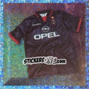 Sticker Quarta Maglia - Tutto Milan n. 8 - Panini