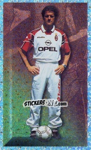 Figurina Fabio Capello - Tutto Milan - Panini