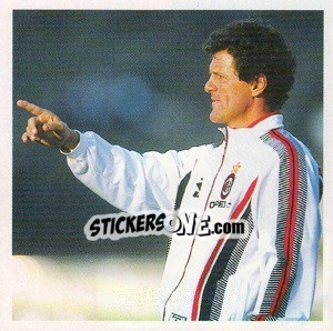 Sticker Fabio Capello - Tutto Milan n. 10 - Panini