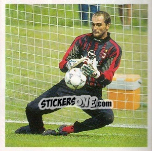 Sticker Sebastiano Rossi - Tutto Milan n. 12 - Panini