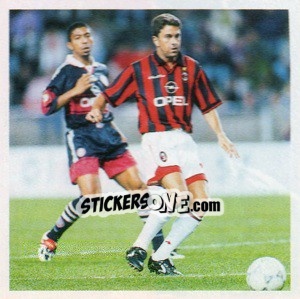 Figurina Alessandro Costacurta - Tutto Milan - Panini