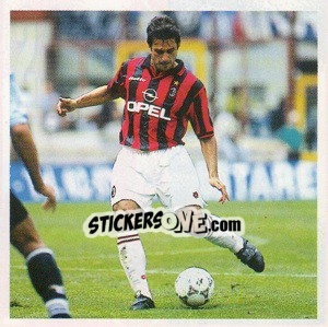 Sticker Andre Cruz - Tutto Milan n. 24 - Panini