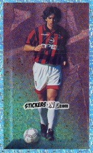Sticker Demetrio Albertini - Tutto Milan n. 31 - Panini