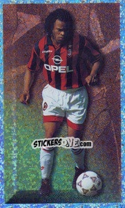 Sticker Edgar Davids - Tutto Milan n. 38 - Panini