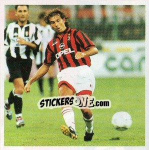 Sticker Giampiero Maini - Tutto Milan n. 44 - Panini