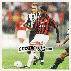 Sticker Patrick Kluivert - Tutto Milan n. 49 - Panini