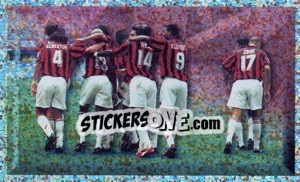 Sticker Albertini-Ba-Weah-Kluivert